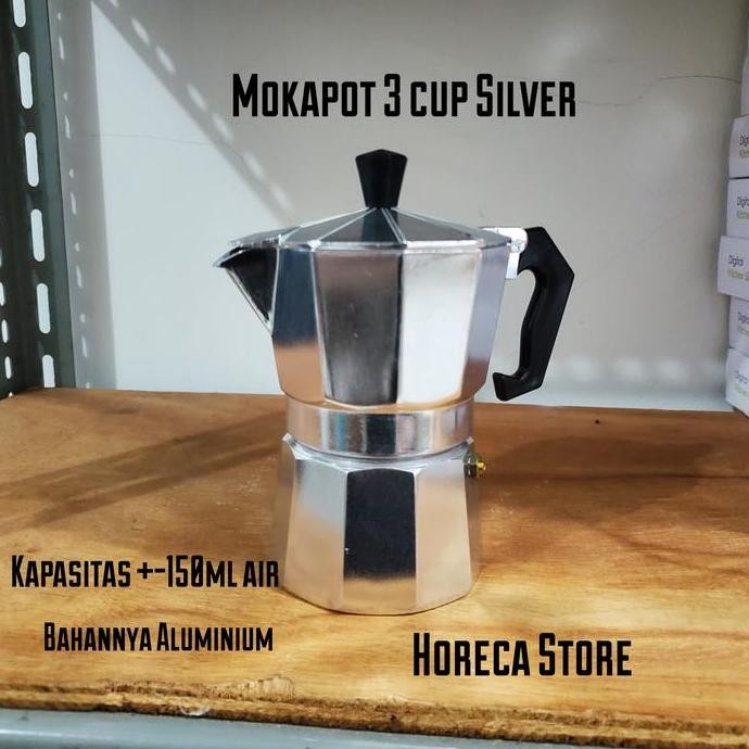 moka pot 3 cup. mokapot. espresso maker