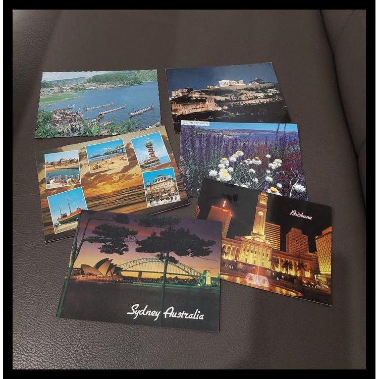 

HOT DEAL KARTU POS POST CARD LAWAS BEKAS 6 LEMBAR !!!!