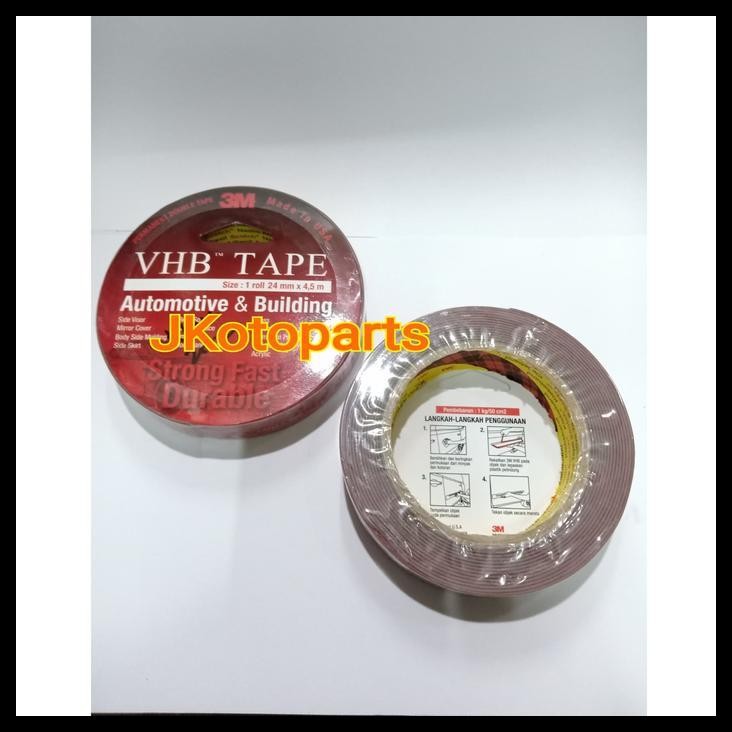 

TERMURAH DOUBLE TAPE 3M VHB 24MM !!