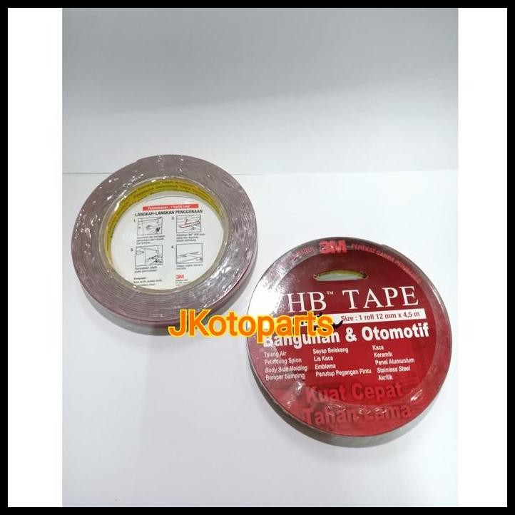 

TERMURAH DOUBLE TAPE 3M VHB 12MM