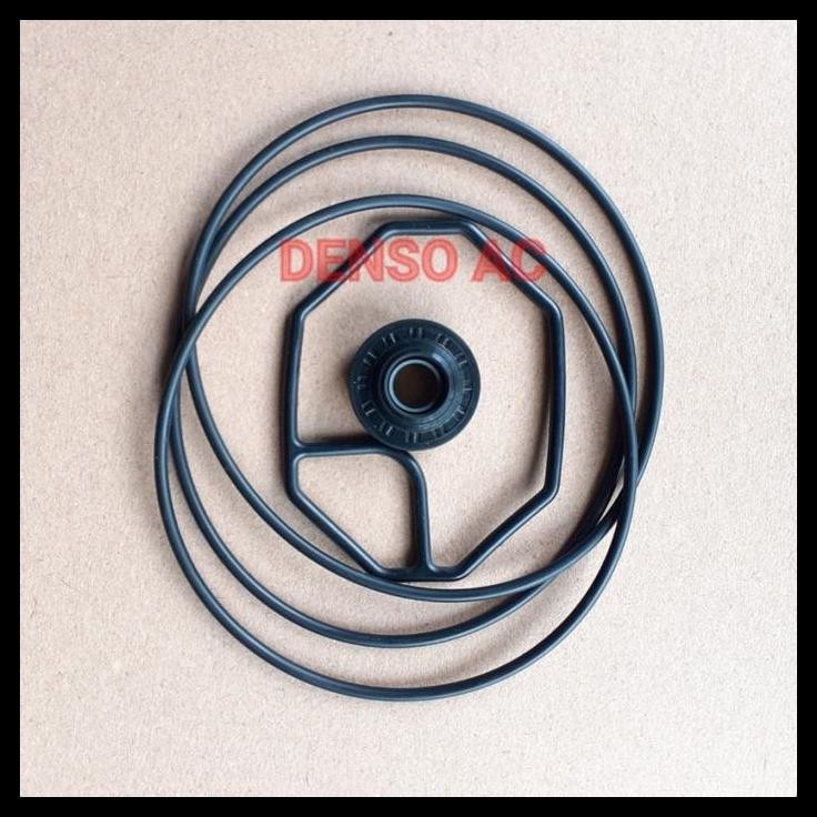 DISKON SHAFT LIP SEAL SIL SET BODY LENGKAP COMPRESSOR COMPRESOR KOMPRESSOR KOMPRESOR AC MEREK DENSO 
