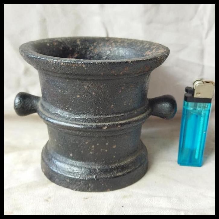 HOT DEAL PAJANGAN VINTAGE LUMPANG KECIL BESI TEBAL TANPA ALU 