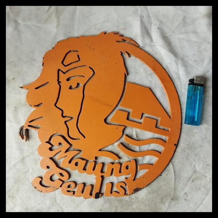 TERMURAH PAJANGAN DINDING BESI UKIR MAUNG GEULIS 27 