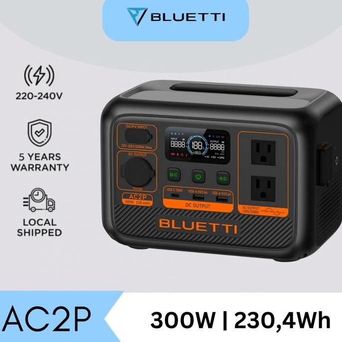 BLUETTI AC2P PORTABLE POWER STATION ORIGINAL DAN TERPERCAYA