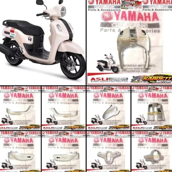 BODY BODI HALUS FAZZIO FAZIO 125 (BEJ) PUTIH CREAM ASLI ORIGINAL YAMAH