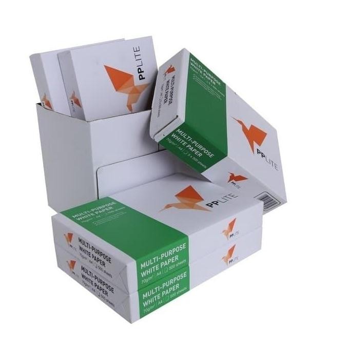 

HOT SALE! Kertas HVS A4 70 Gr PP Lite 1 Dus (5 Rim)