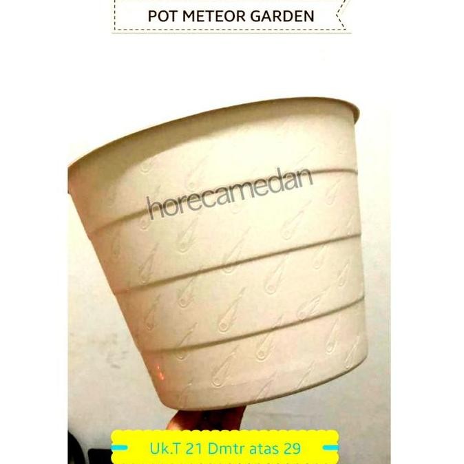best produk] Pot bunga jumbo / pot bunga meteor pot polkadot / Pot bunga besar 28cm