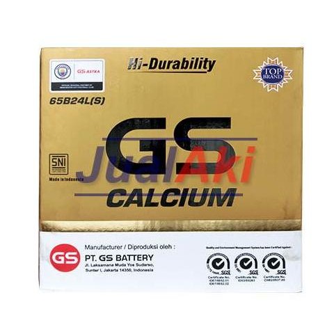 GS MF 65B24LS Calcium Hi Durability NS60LS 12V 55Ah