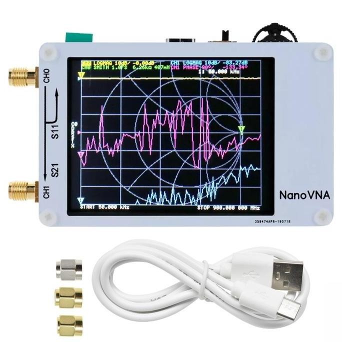 (New) Original Nanovna Vector Network Analyzer Hf Vhf Uhf