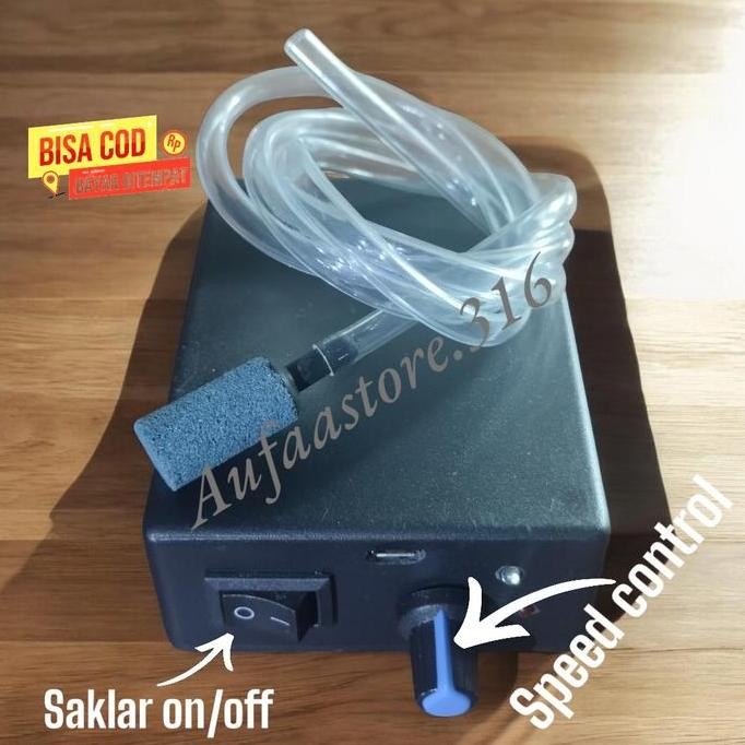 AERATOR POTENSIO CHARGER ADJUSTABLE GELEMBUNG UDARA PORTABLE MINI AERATOR CAS