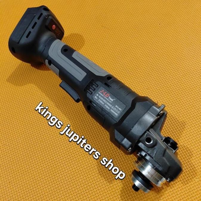 Ecer Mesin - Batre - Charger - Cordless Grinda 4In Batrai ( Merk Jld - Hujia ) Gerinda Cordless Grin