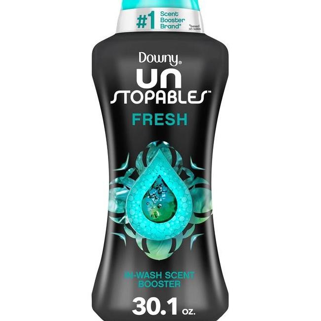 

Downy Unstopables In-Wash Laundry Scent Booster Beads, Fresh, 30.1 oz (853g)