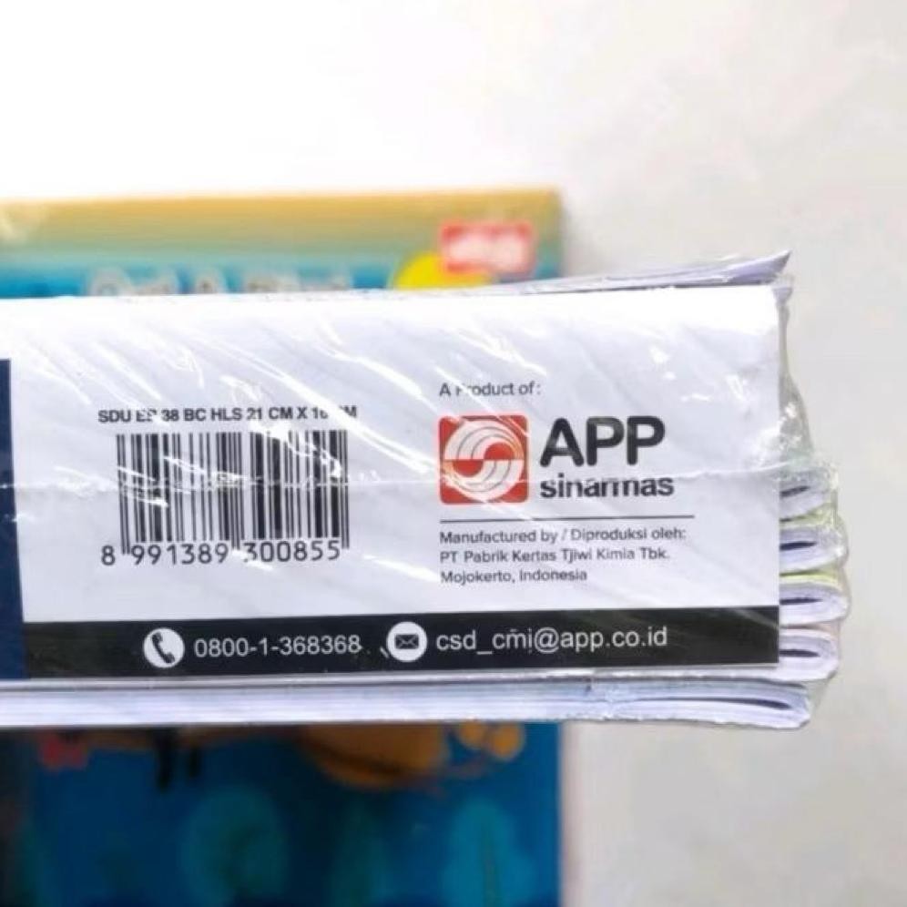 

BUKU TULIS 58 LEMBAR SKOLA BY SiDU SINAR DUNIA (1 PACK 10 BUKU)