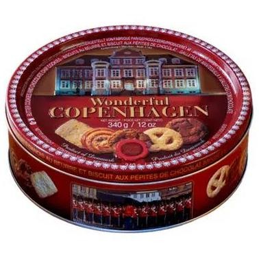 

Wonderful Copenhagen Cookies Tin - Butter & Chocolate Chip 340g