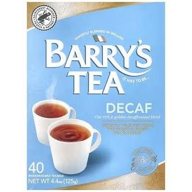 

Barry's Tea, 40 Tea Bags, 4.4 oz (125 g) - Decaf Blend