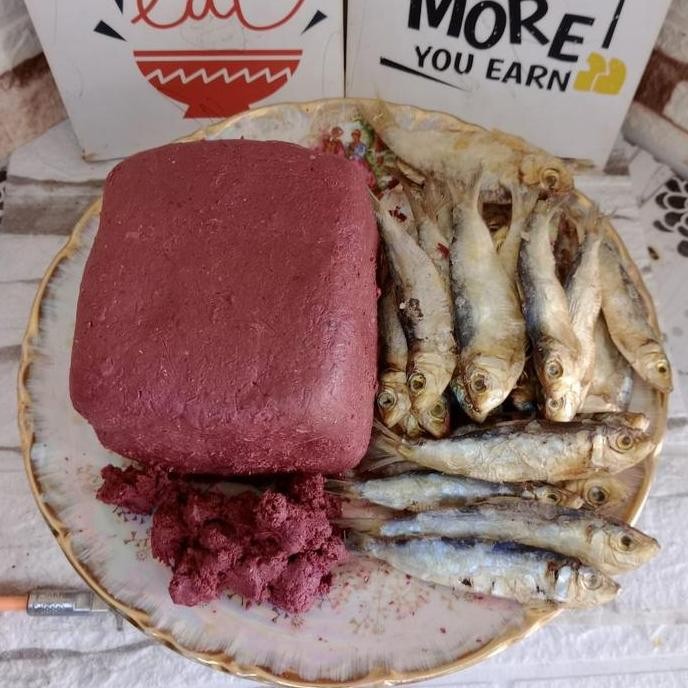 

1kg Terasi Merah Asli Sunda + Gratis 1 Bungkus ikan asin | Paket Bundle Bahan Masakan