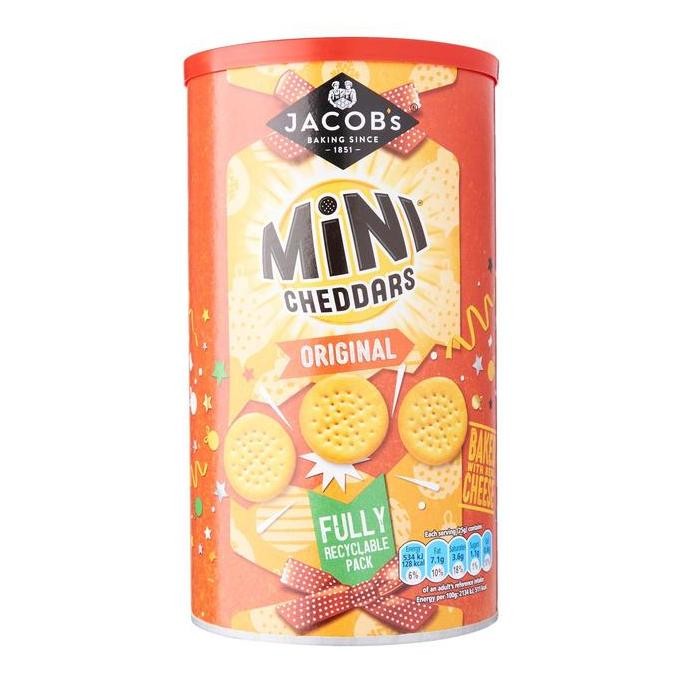 

Jacob's Cheesonal Mini Cheddars Original - Christmas Special 260g