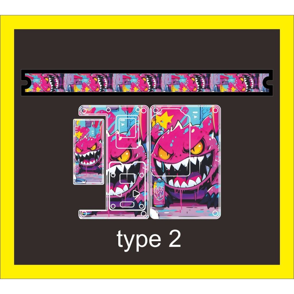 

*Premium Quality* Stiker Paket Inerstiker Batre Centa B80 Type 2 Garskin Custom Stiker Maxdecal Bkn Case COD