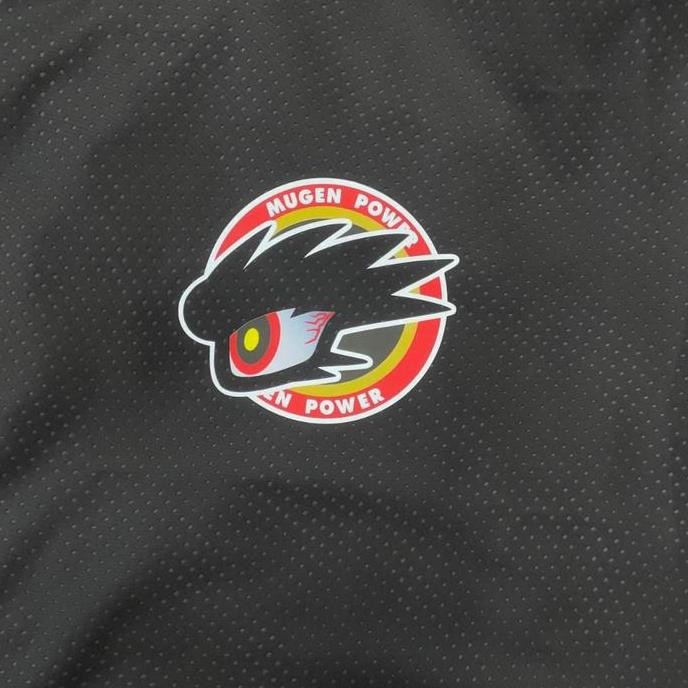 baru MUGEN EYE STEERING COVER HITAM PERFORATED