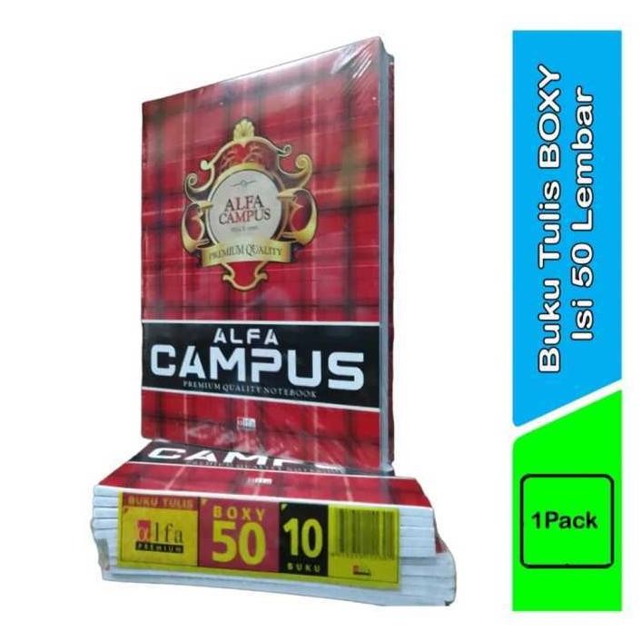 

BUKU TULIS Alfa Campus 50 Lembar - (Buku BESAR)