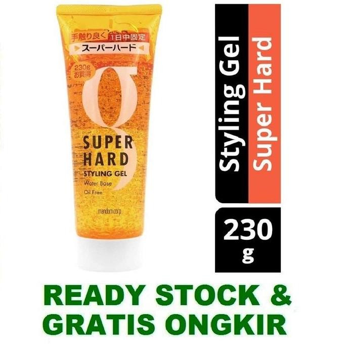 

Mandom Hair Styling Gel Super Hard Water Base 230g