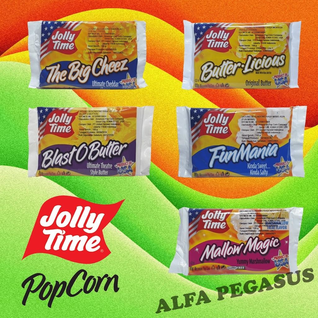 

FM Jolly Time Popcorn microwave , varian rasa : TBC, BOB, FM, B L, MM