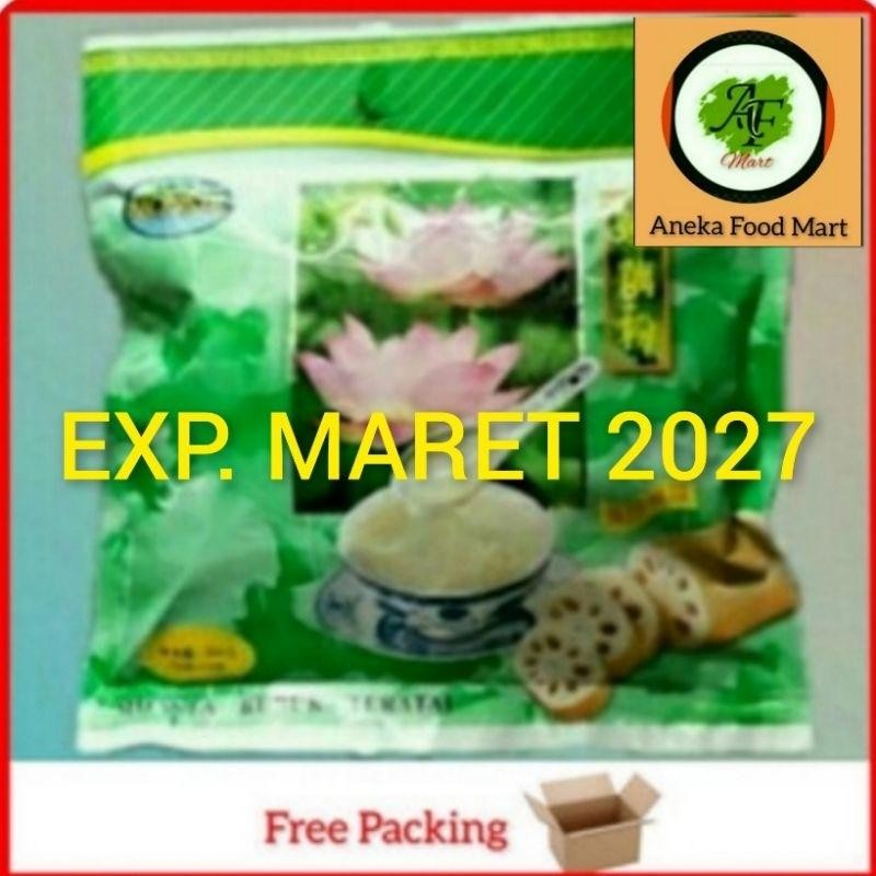 

FM Monsta Bubuk Teratai 300gr/Minuman Bubuk Yan Bao/Rotus Root Starch/Bubuk Akar Teratai/ oufen/ west lake/ yanbao /akar teratai