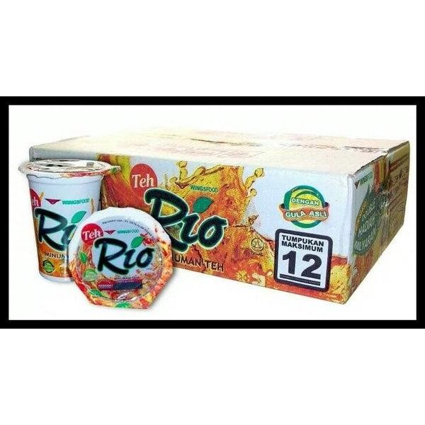 

FM Minuman Teh RIO Melati Gula Batu Dus Isi 24 Gelas