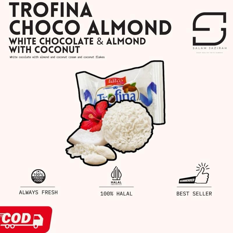 

FM Trofina Tatco Coconut With White Chocolate || Coklat Viral || Coklat Oleh2 Umroh || Coklat Import Premium