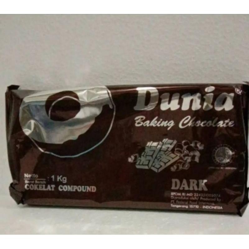

FM Coklat Dunia Dark 1kg Untuk Brownies Enak