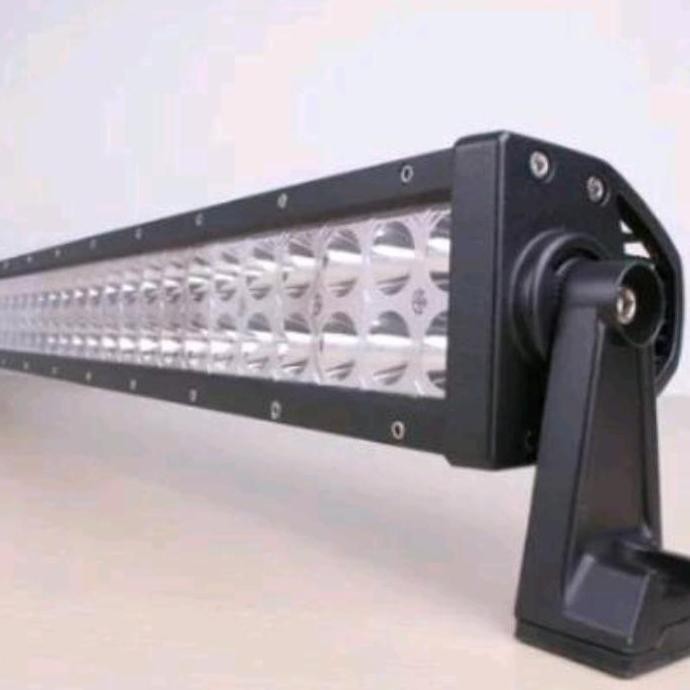 LAMPU ATAP MOBIL LED BAR LIGHT BAR 300 WATT 2 ROW LAMPU SOROT OFFROAD