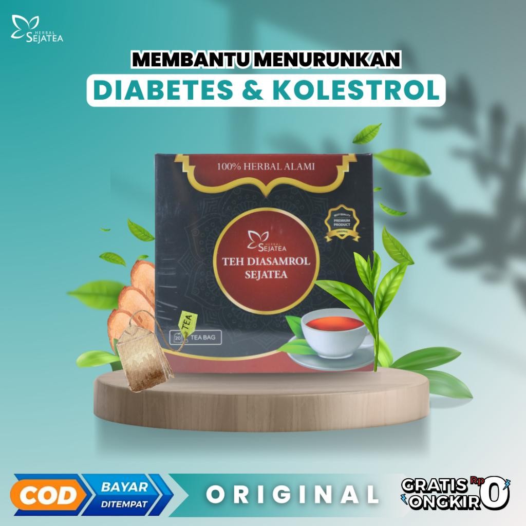 

FM Teh Diasamrol Teh Herbal Obat Diabetes Dan Kolesterol Paling Ampuh Dan Tanpa Efek Samping