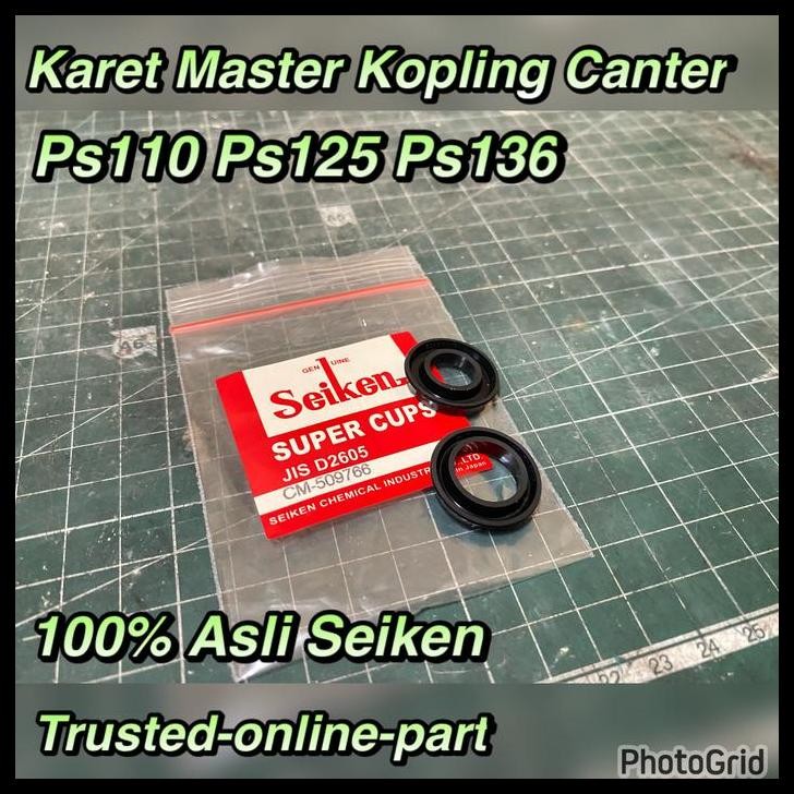 TERMURAH KARET MASTER KOPLING CANTER ATAS PS110 PS125 PS136 100% ASLI SEIKEN 