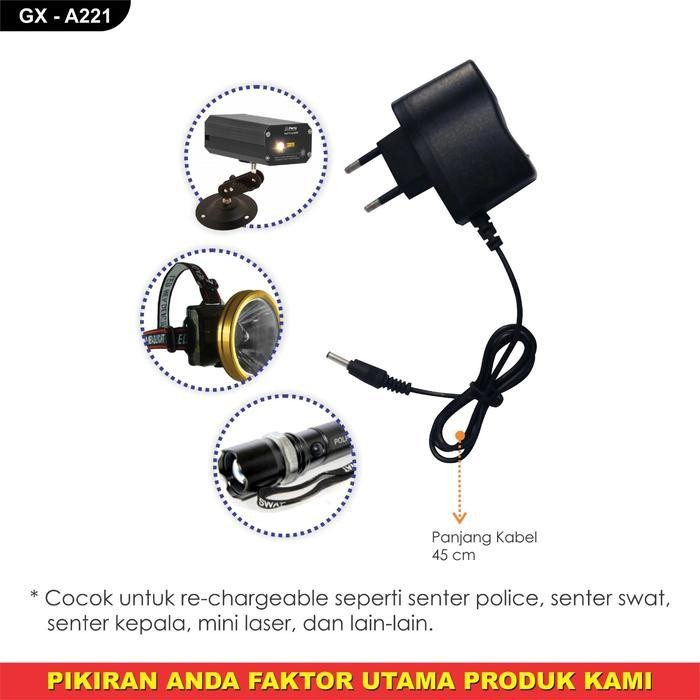 Gx Batre Cas Baterai 18650 Power Bank Kipas Angin Vape Senter Polisi