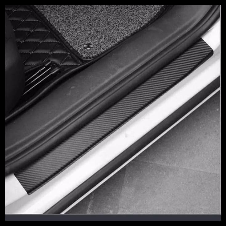 HOT DEAL SILLPLATE SAMPIING STICKER CARBON MOBIL APV/APV ARENA 