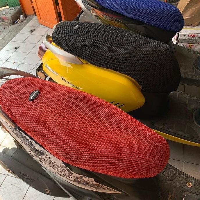 Jaring jok warna cover sarung jok motor Beat - Vario - Scoopy - Mio J - Mio M3 - Mio 125 Z - Fino - 