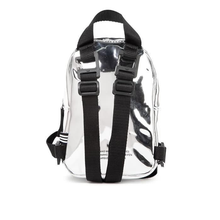 ABS Adidas Mini Backpack Silver Metallic Tas Ransel Wanita