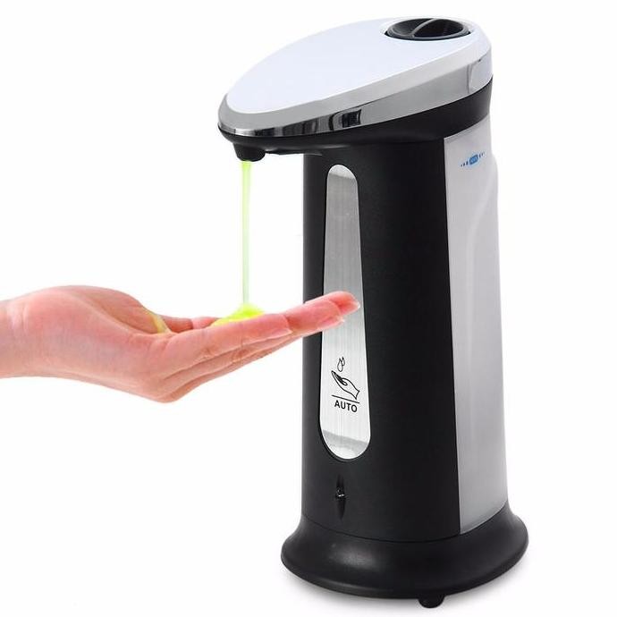 FINETHER Dispenser Sensor Tempat Sabun Cair Hand Sanitizer Otomatis