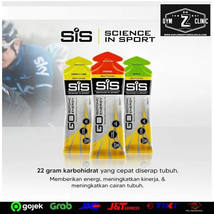 

FM SiS GO Isotonic Energy Gel Original 60 ml BPOM Sepeda Nutrition Energy