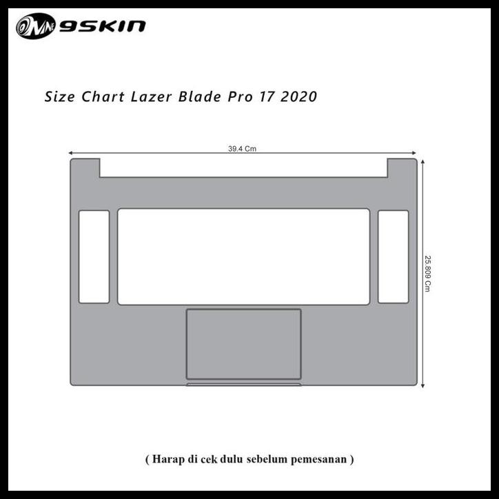 BEST DEAL PROTECTOR RAZER BLADE PRO 17-INCH 2020 VINYL BLACK CARBON INSIDE 