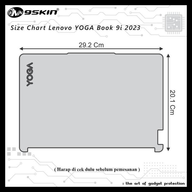 HOT DEAL SKIN PROTECTOR LENOVO YOGA BOOK 9I 3M SPECIAL 