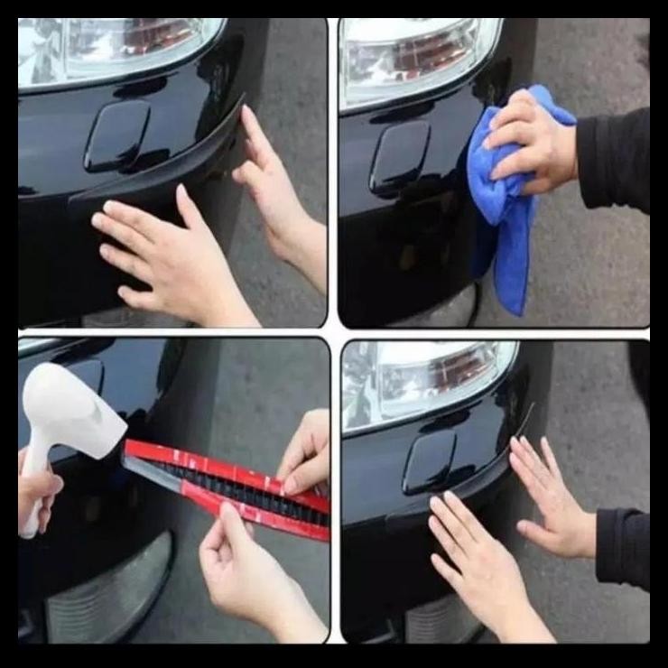 DISKON BUMPER GUARD PENGAMAN SUDUT DEPAN MOBIL ALL NEW FORTUNER 2018-2021 