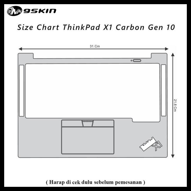 DISKON SKIN PROTECTOR LENOVO THINKPAD X1 CARBON GEN 10 CUSTOM 