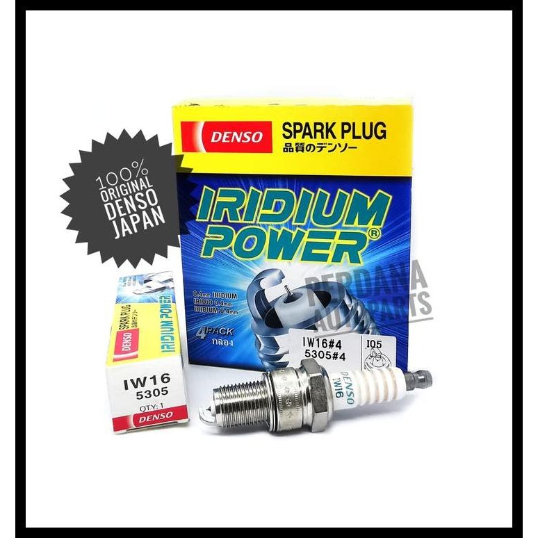 TERBARU BUSI IRIDIUM MOBIL ASLI DENSO IW16 BP5ES 