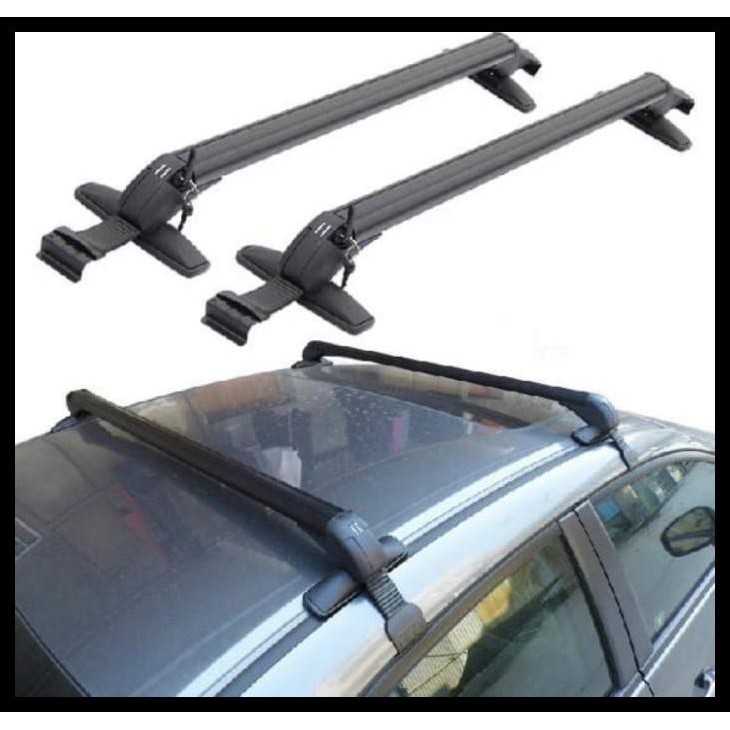 TERMURAH CROSS BAR / KAKI RAK MODEL JEPIT BODY (TANPA ROOF RAIL) HONDA CRV 
