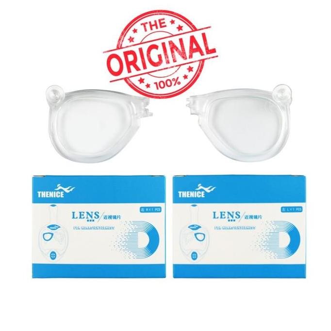 Kacamata Snorkeling Mata Minus Thenice - Untuk Ditempel Di Full Face Snorkeling Mask