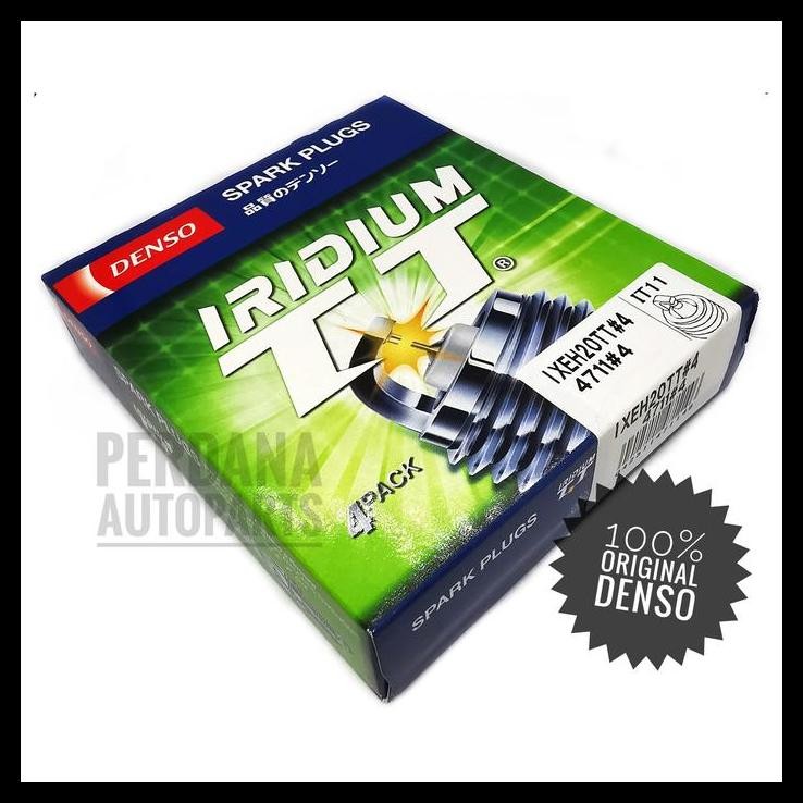 HOT DEAL BUSI TOYOTA AGYA 1.2 / CALYA 1.2 ASLI DENSO IRIDIUM TT JAPAN 