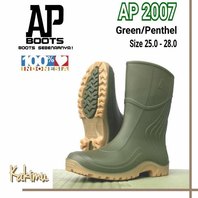 Sale Sepatu Boot Murah Ap Boot Ap 2007 Green