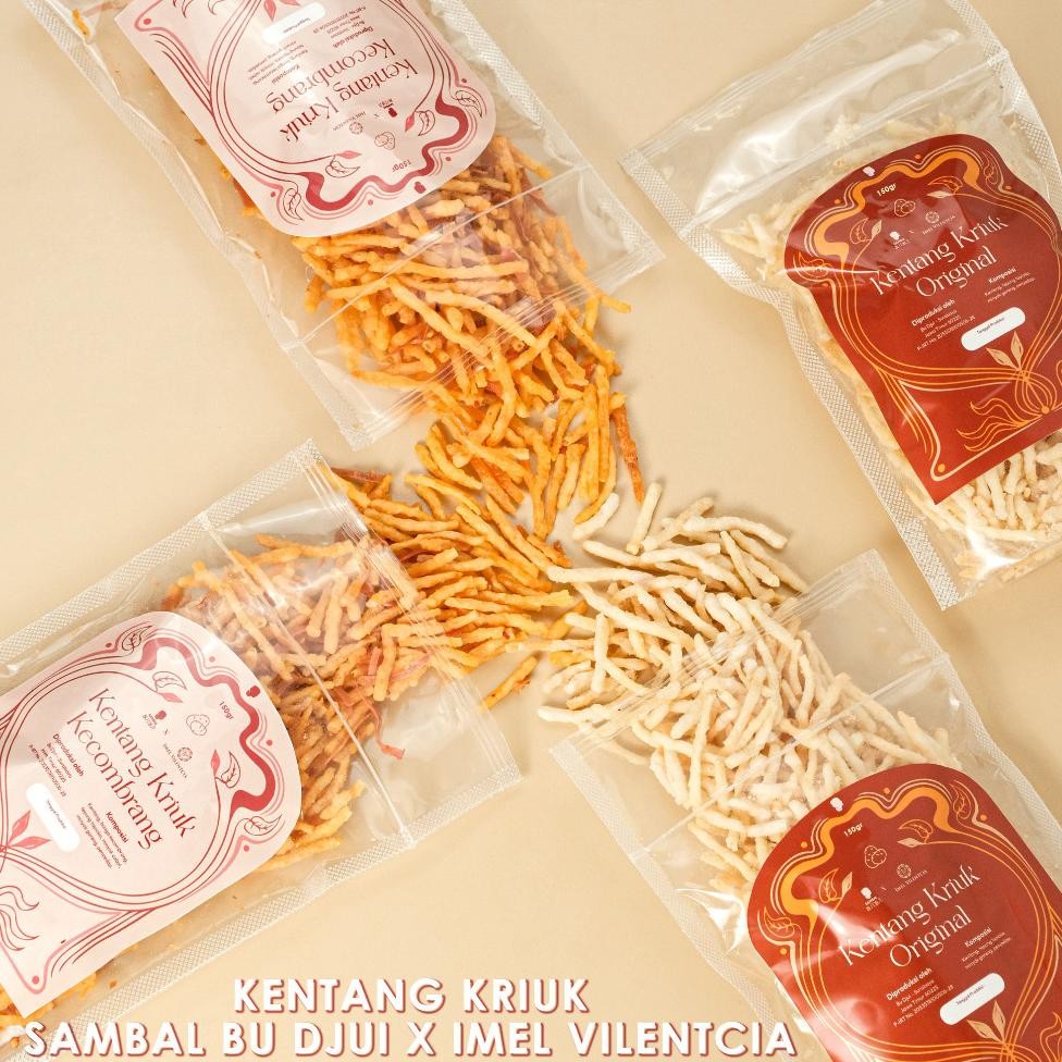 

Termurah Sambal Bu Djui X Imel Vilentcia Kentang Kriuk Sa