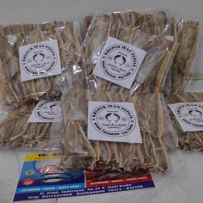 

Kerupuk Ikan Asin Pepija Khas Tarakan